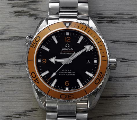 omega seamaster planet ocean 8500 review|planet ocean orange bezel.